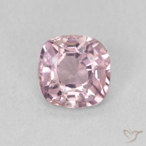 0.58ct طبيعي وردي فاتح الإسبنيل, وسادة, قليلا جدا