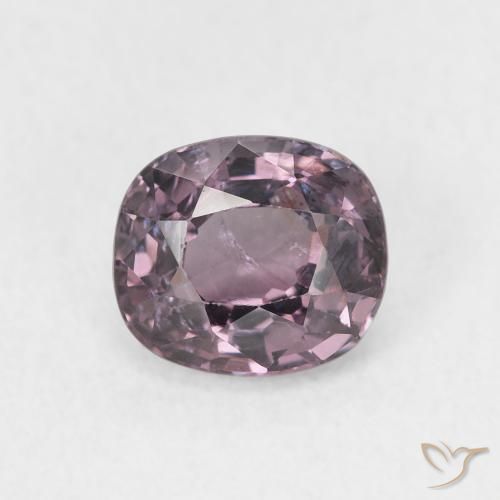 1.11ct طبيعي أرجواني غامق الإسبنيل, وسادة, VVS-VS
