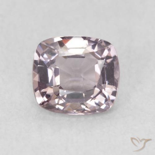 0.60ct طبيعي أرجوانى فاتح الإسبنيل, وسادة, VVS