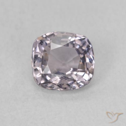 0.64ct طبيعي رمادى الإسبنيل, وسادة, قليلا جدا