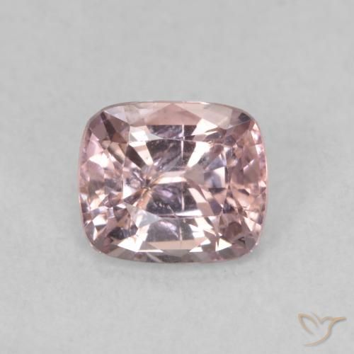 0.79ct طبيعي وردي فاتح الإسبنيل, وسادة, قليلا جدا