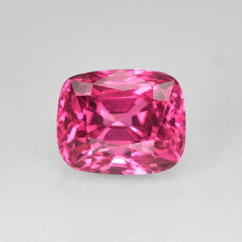 1.55ct طبيعي وردى متوسط الإسبنيل, وسادة, VVS