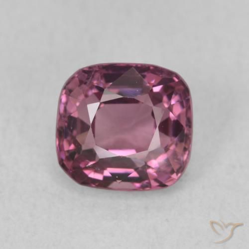 1.35ct طبيعي أرجوانى متوسط الإسبنيل, وسادة, قليلا جدا