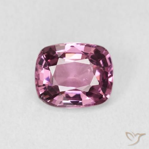 0.93ct طبيعي خزامى غامق الإسبنيل, وسادة, VVS-VS