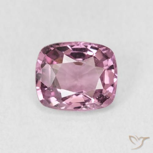 0.92ct طبيعي أرجوانى متوسط الإسبنيل, وسادة, قليلا جدا