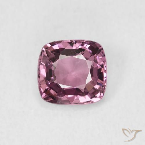 0.84ct طبيعي أرجوانى فاتح الإسبنيل, وسادة, قليلا جدا