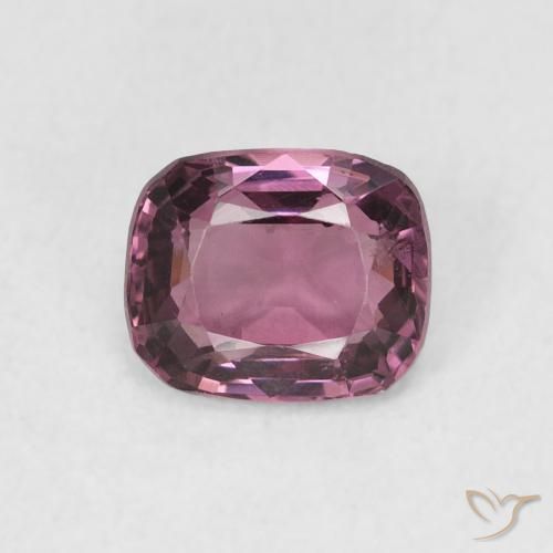 1.27ct طبيعي أرجوانى متوسط الإسبنيل, وسادة, قليلا جدا