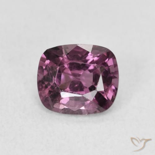 0.86ct طبيعي أرجوانى غامق الإسبنيل, وسادة, قليلا جدا