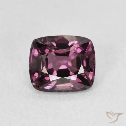 1.20ct طبيعي أرجواني غامق الإسبنيل, وسادة, قليلا جدا