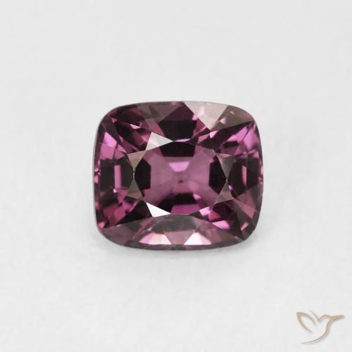 1.09ct طبيعي أرجوانى متوسط الإسبنيل, وسادة, VVS-VS