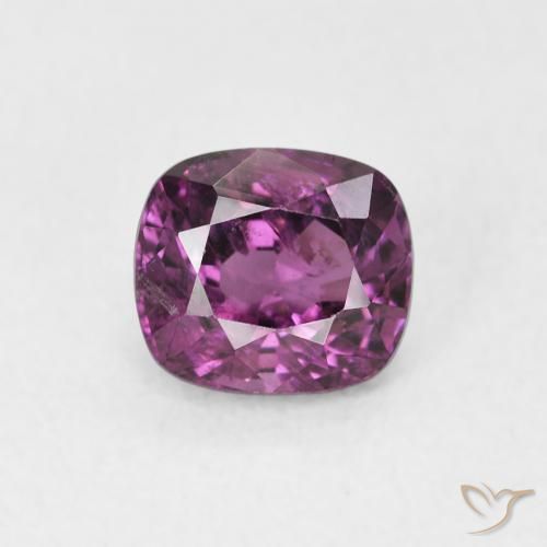 1.10ct طبيعي أرجوانى غامق الإسبنيل, وسادة, قليلا جدا