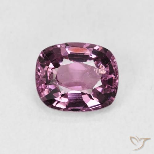 1.00ct طبيعي أرجوانى برقوقى الإسبنيل, وسادة, قليلا جدا