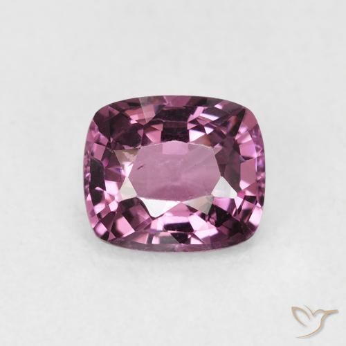 1.14ct طبيعي أرجواني غامق الإسبنيل, وسادة, قليلا جدا