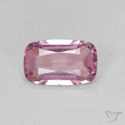 1.07ct طبيعي Medium Dark-Pink الإسبنيل, وسادة, VVS-VS