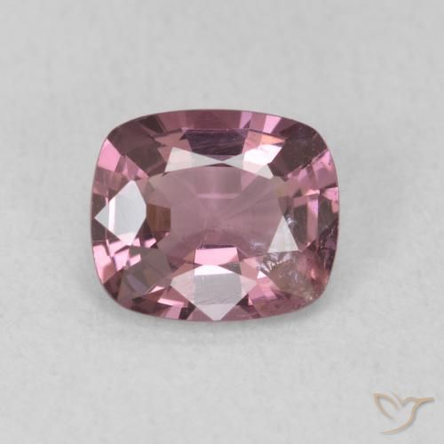 1.14ct طبيعي أرجوانى متوسط الإسبنيل, وسادة, قليلا جدا