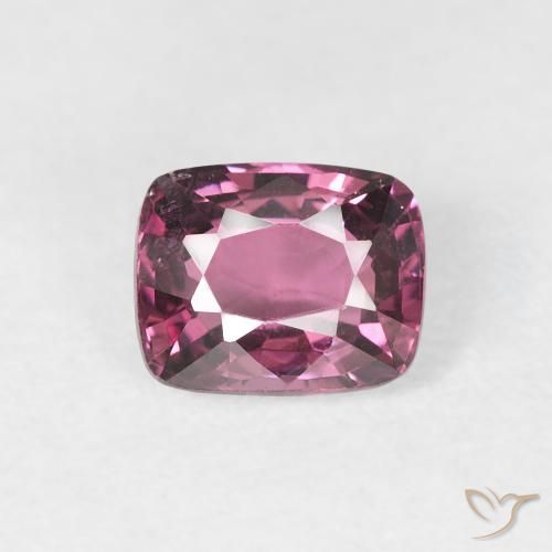 0.98ct طبيعي أرجوانى متوسط الإسبنيل, وسادة, قليلا جدا
