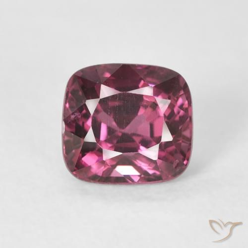 1.11ct طبيعي ماجنتى غامق الإسبنيل, وسادة, قليلا جدا