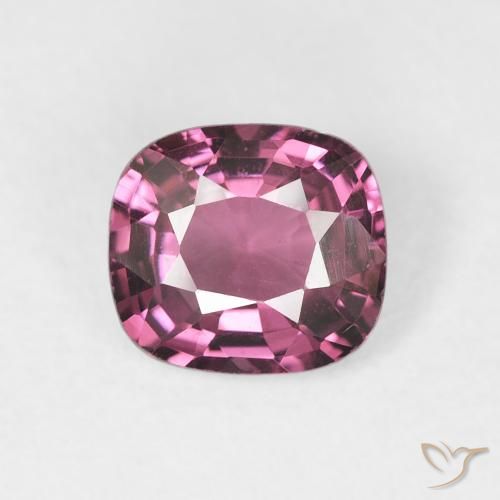0.95ct طبيعي وردى داكن الإسبنيل, وسادة, قليلا جدا