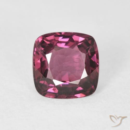 1.07ct طبيعي أرجوانى متوسط الإسبنيل, وسادة, قليلا جدا
