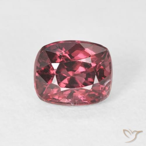 0.98ct طبيعي أرجوانى متوسط الإسبنيل, وسادة, قليلا جدا