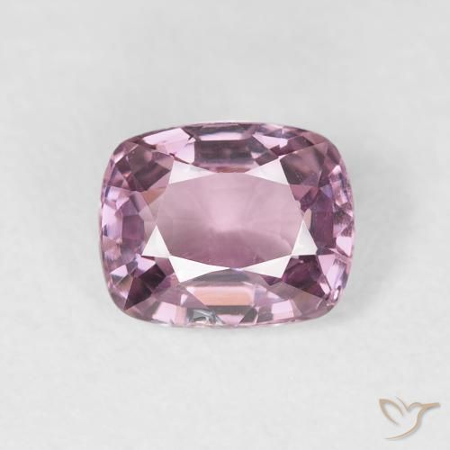 1.13ct طبيعي أرجوانى فاتح الإسبنيل, وسادة, قليلا جدا