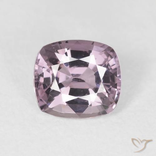 1.23ct طبيعي أرجوانى فاتح الإسبنيل, وسادة, قليلا جدا