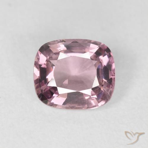 1.27ct طبيعي أرجوانى فاتح الإسبنيل, وسادة, قليلا جدا