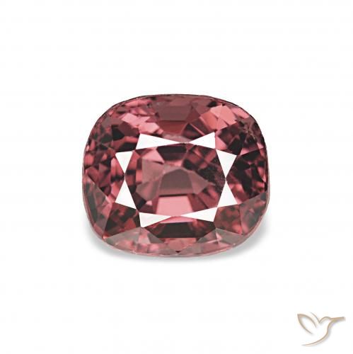 1.09ct درجة اللون الأحمر القرمزى الإسبنيل, وسادة, قليلا جدا