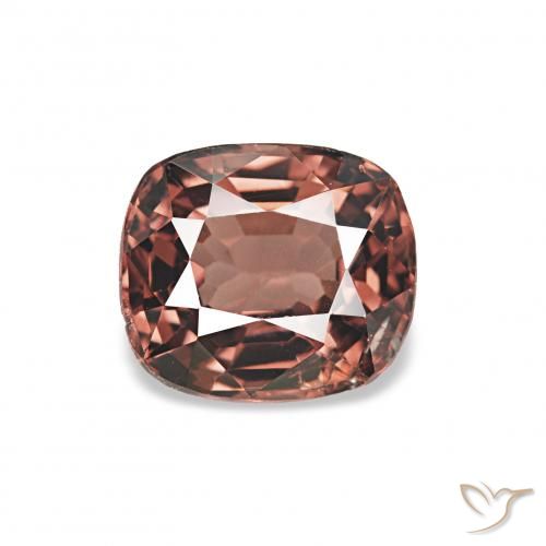 0.96ct احمر غامق الإسبنيل, وسادة, قليلا جدا