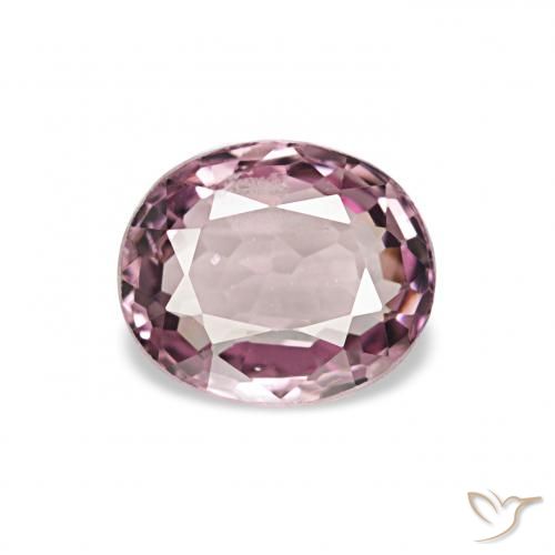 0.67ct Medium Dark-Purple الإسبنيل, بيضوي, VVS-VS