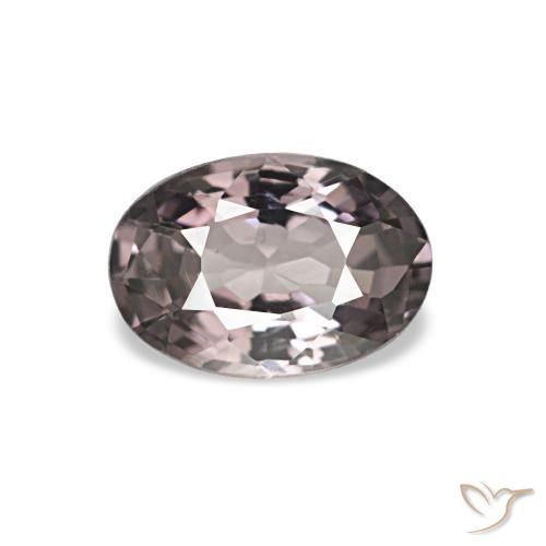 0.57ct Light Greyish Purple الإسبنيل, بيضوي, VVS-VS