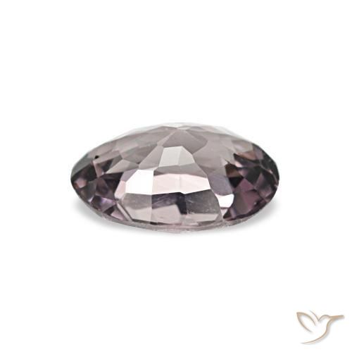 الإسبنيل Light Greyish Purple طبيعي، بيضوي، 0.57 قيراط، VVS-VS