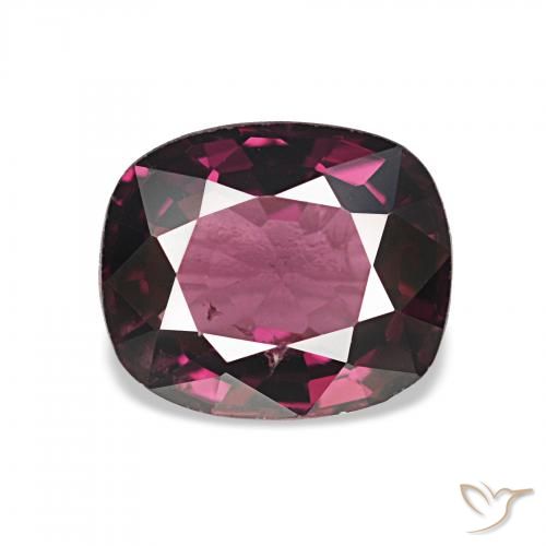 1.71ct Medium Dark-Purple الإسبنيل, وسادة, قليلا جدا
