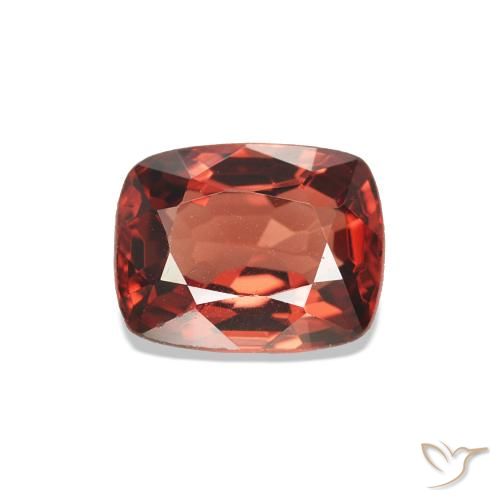 0.75ct أحمر لامع الإسبنيل, وسادة, VVS