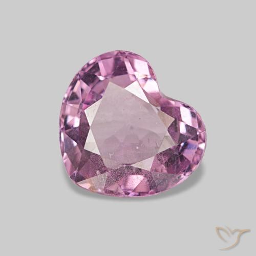 0.86ct وردي سبينيل, قلب, قليلا جدا