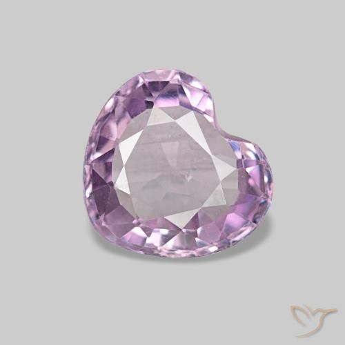 0.61ct وردي سبينيل, قلب, قليلا جدا
