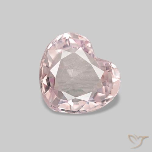 0.71ct طبيعي وردى فلامنجو سبينيل, قلب, VVS-VS, Photo A