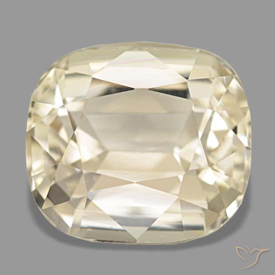 5.05ct ذهبي سبودومين, وسادة, VVS-VS