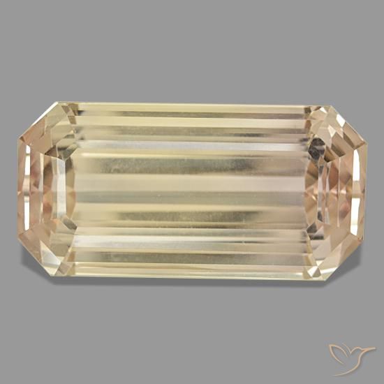 122.78ct برتقالي سبودومين, قص الزمرد, VVS