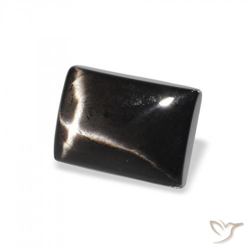 2.08ct طبيعي أسود نجمة ديوبسايد, باجيت, غير شفاف
