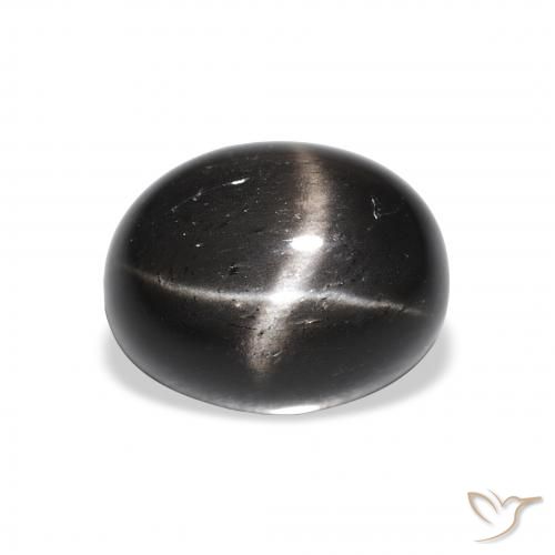 4.64ct طبيعي أسود نجمة ديوبسايد, بيضوي, غير شفاف