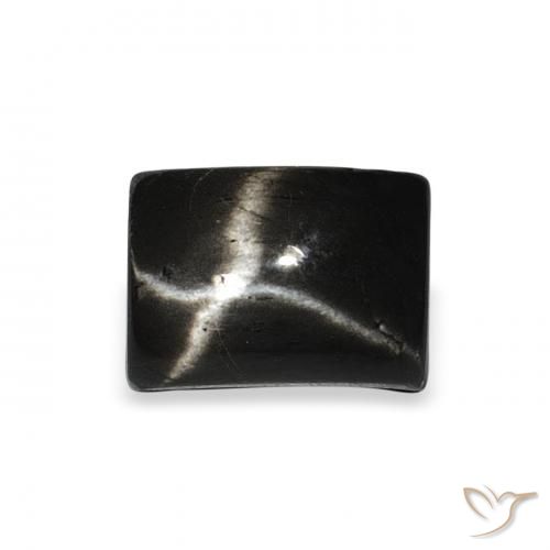 2.85ct طبيعي أسود نجمة ديوبسايد, باجيت, غير شفاف