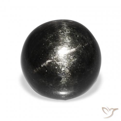 9.82ct أسود نجمة ديوبسايد, دائري, غير شفاف