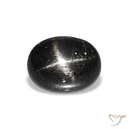1.56ct أسود نجمة ديوبسايد, بيضوي, غير شفاف