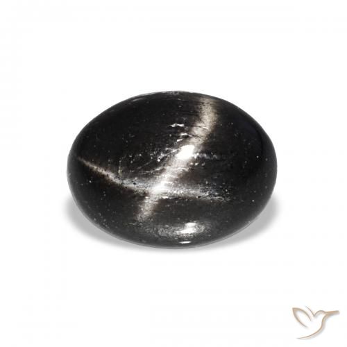 1.99ct أسود نجمة ديوبسايد, بيضوي, شفاف
