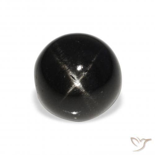 8.51ct طبيعي أسود نجمة ديوبسايد, دائري, غير شفاف
