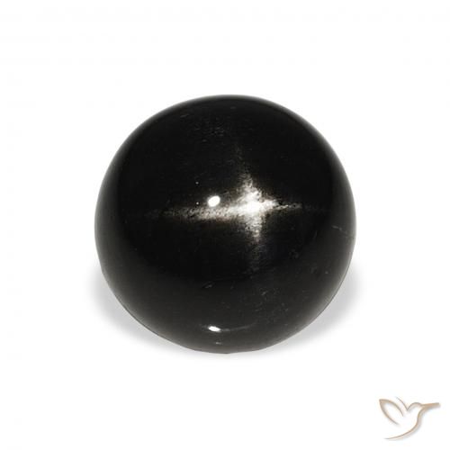 7.07ct طبيعي أسود نجمة ديوبسايد, دائري, غير شفاف