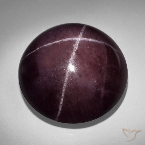 102.57ct طبيعي أحمر ماهوجني عقيق نجمى, دائري, غير شفاف