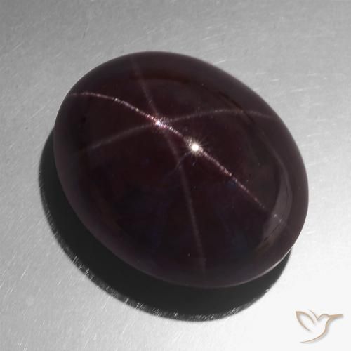 71.96ct طبيعي أحمر ماهوجني عقيق نجمى, بيضوي, غير شفاف