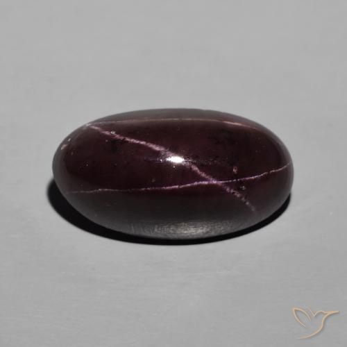 13.20ct طبيعي أحمر ماهوجني عقيق نجمى, بيضوي, غير شفاف